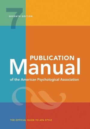 Publication Manual (OFFICIAL) 7th Edition